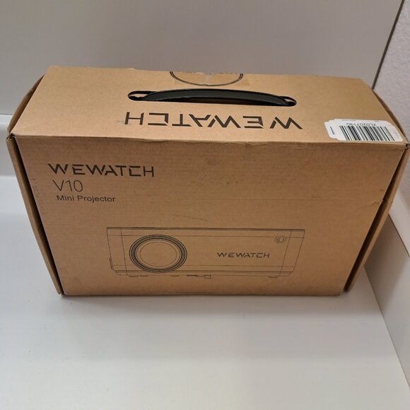 WiFi Video Projector, WEWATCH V10 Wireless Portable Movie Projector - Picture 2 of 5